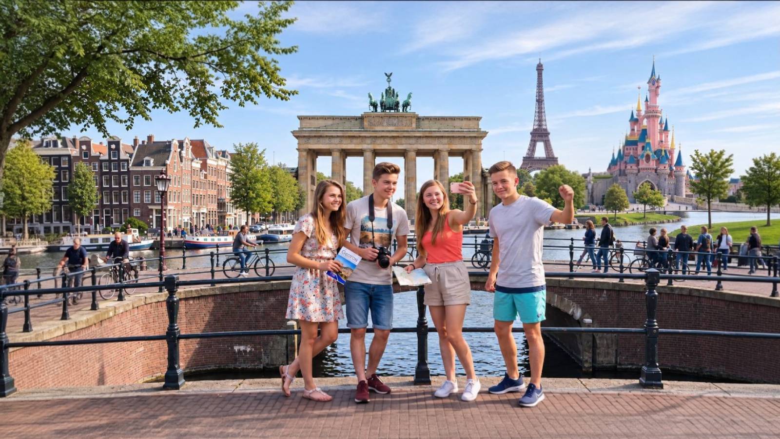 EUROTRIP - Paryż, Disneyland, Amsterdam, Bruksela, Berlin, Tropical Island
