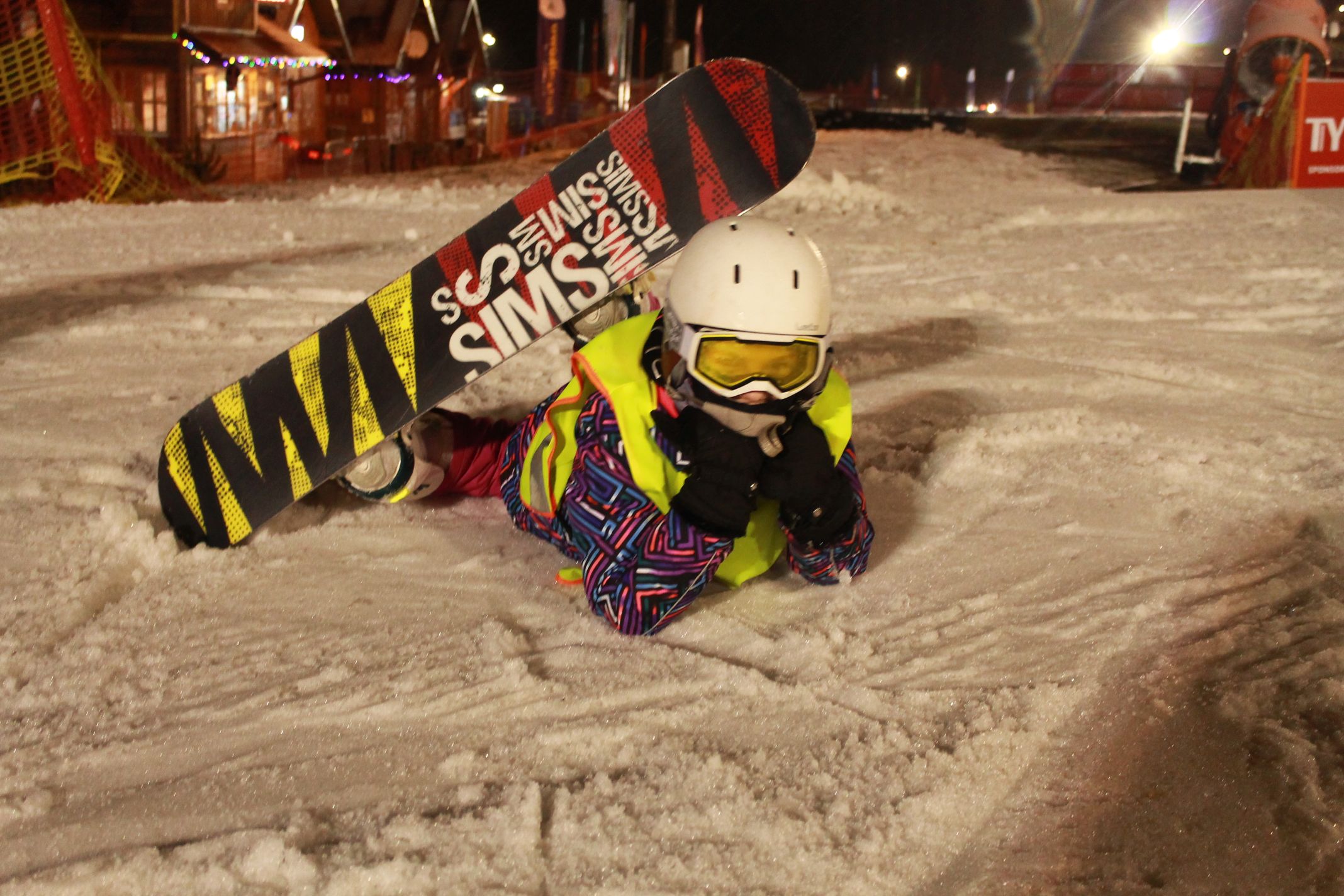 Pierwsze kroki ze snowboardem - Kaszuby