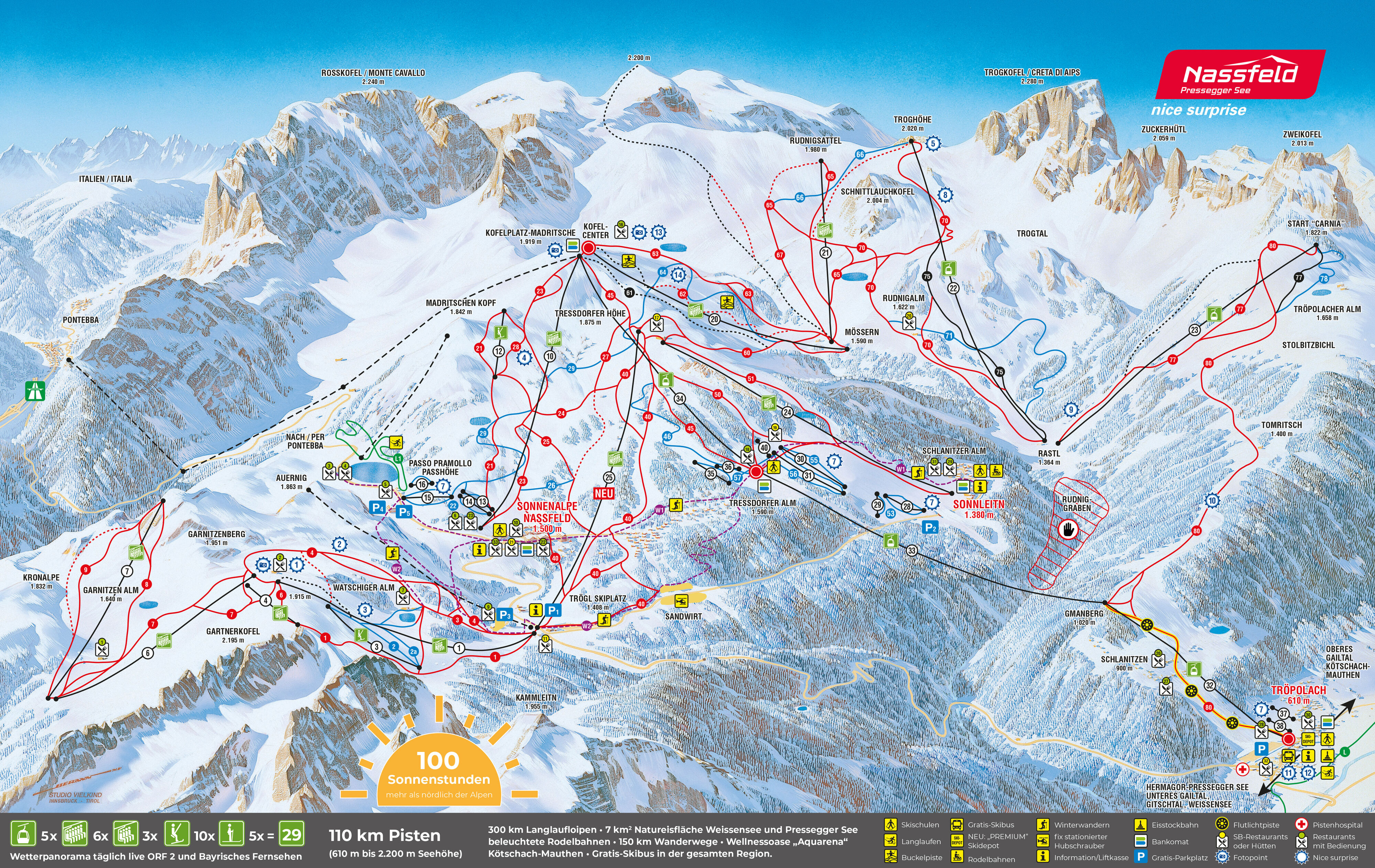 Chillout narciarsko-snowboardowy dla młodzieży – Austria, Nassfeld
