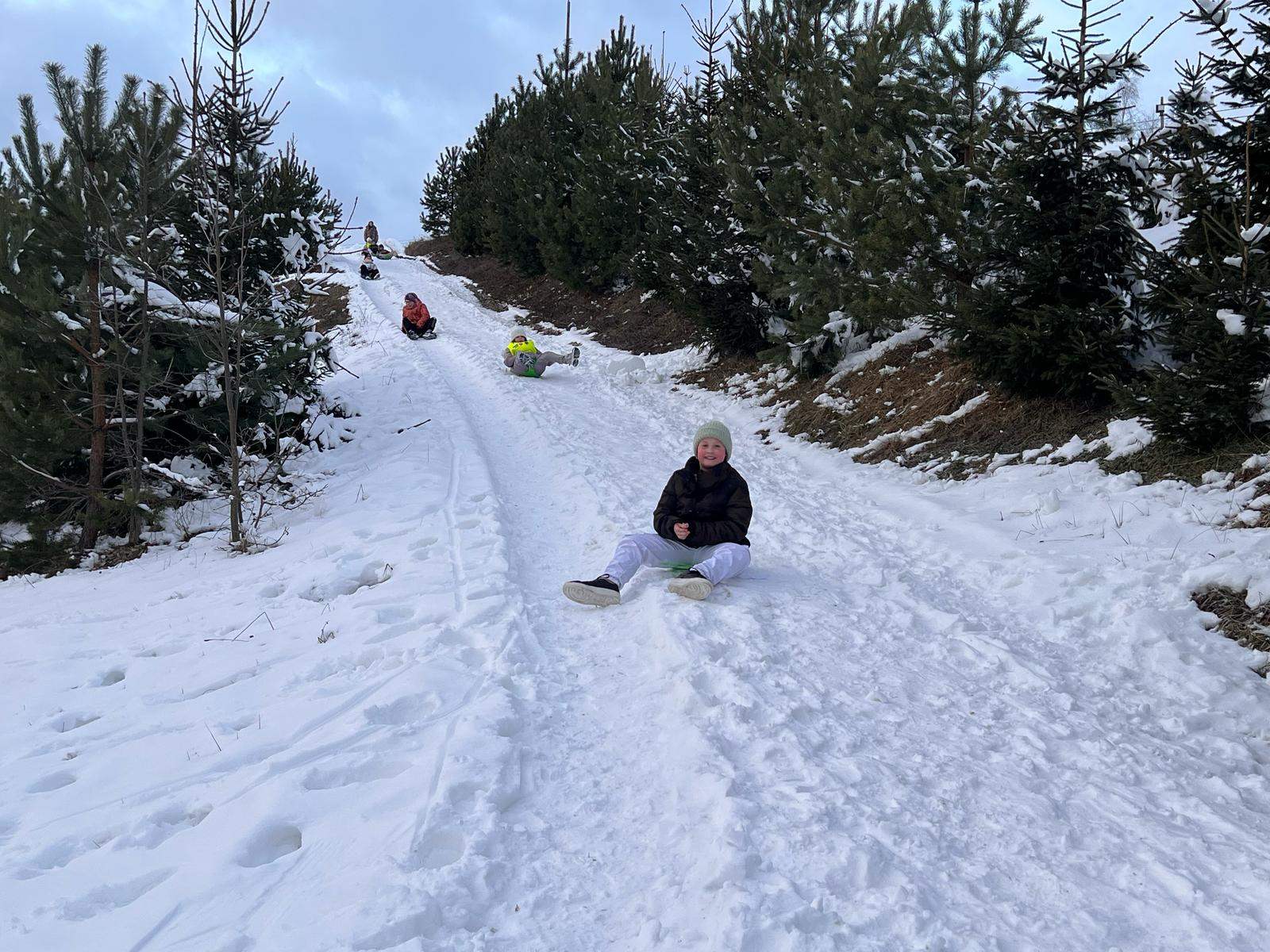 Pierwsze kroki ze snowboardem - Kaszuby