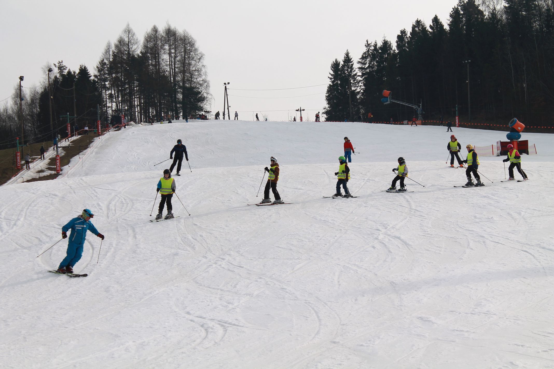 Pierwsze kroki z nartami - Kaszuby