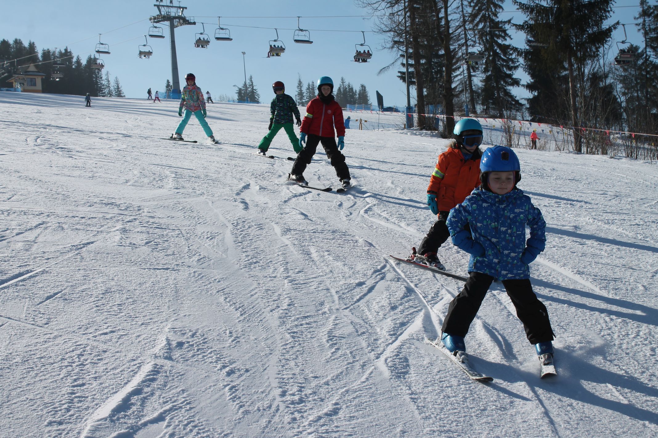 Pierwsze kroki z nartami - Białka Tatrzańska i Zakopane