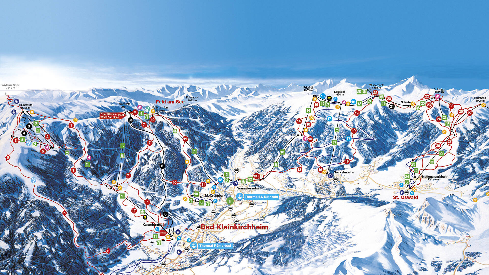 Obóz narciarski dla młodzieży - Austria, Bad Kleinkirchheim