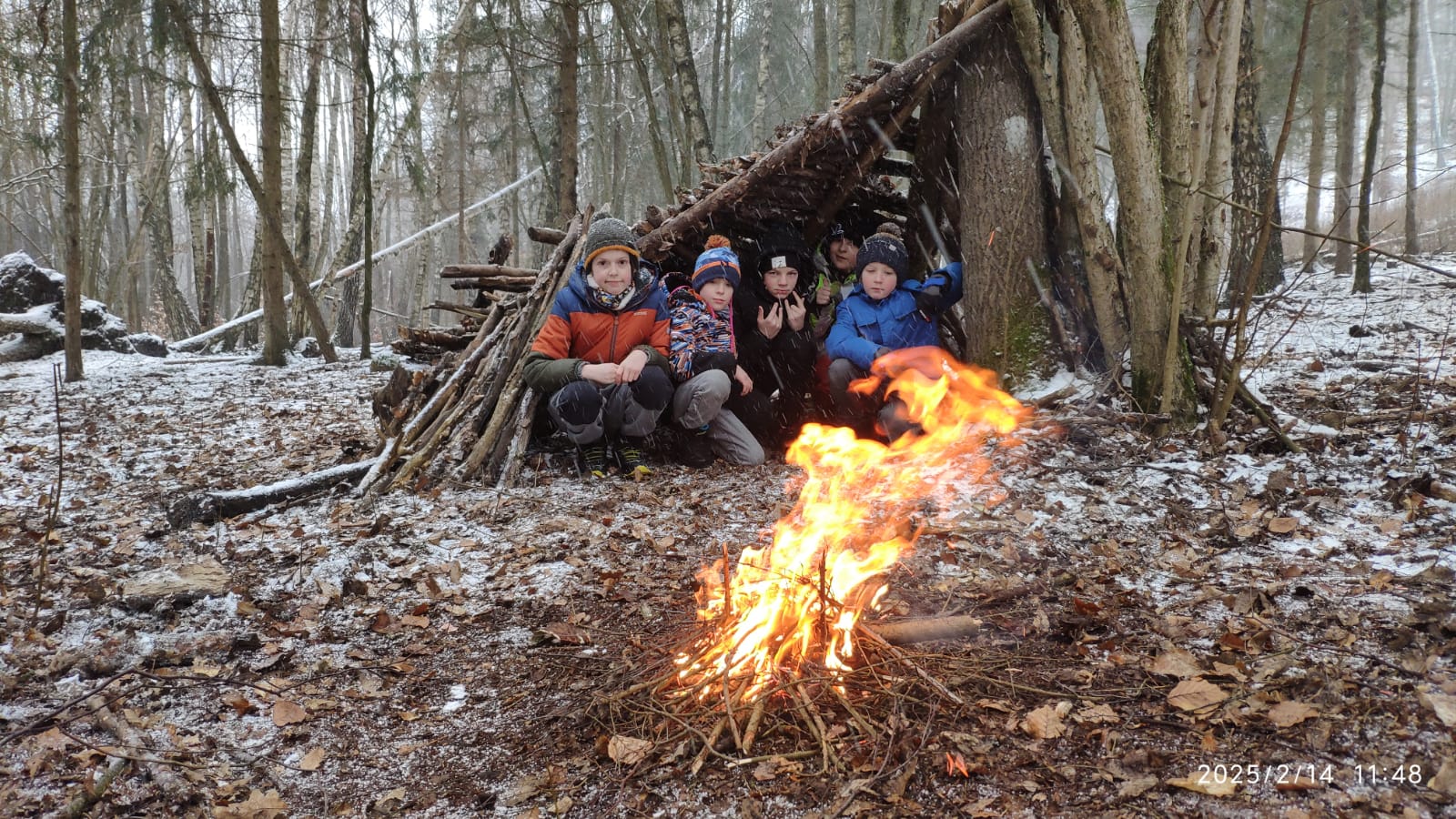 Zimowa Kolonia z Elementami Survivalu